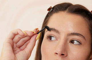 How to Get a Brow Lamination Look with Makeup