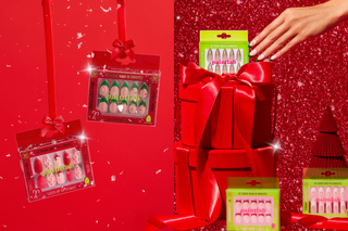 Introducing Candy Cane Lane: Your Sweetest Holiday Manicure Yet 🍭✨