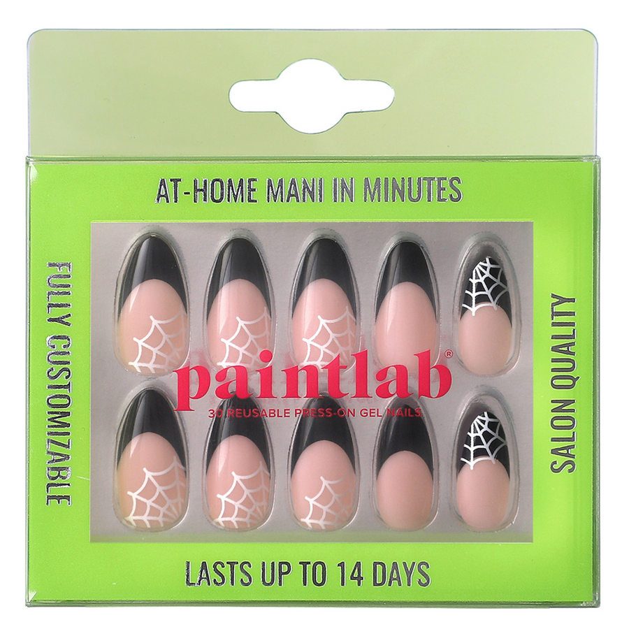 Spooky Spider Halloween Press On Nails Boxed