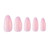Unboxed Pink Glazed Press-on Nails