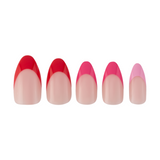 Unboxed Pink Tips Press-on Nails