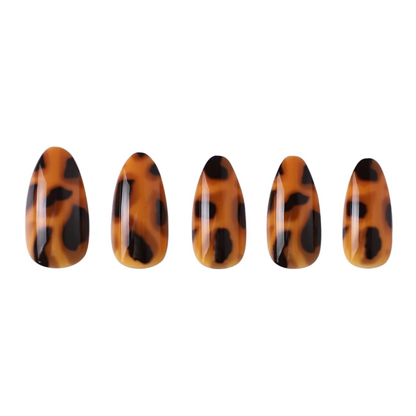 Unboxed Tortie Press-on Nails