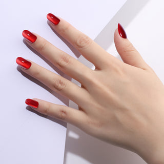 Red Ruby Press-On Nails