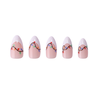 Jingle Lights Press-On Nails unboxed