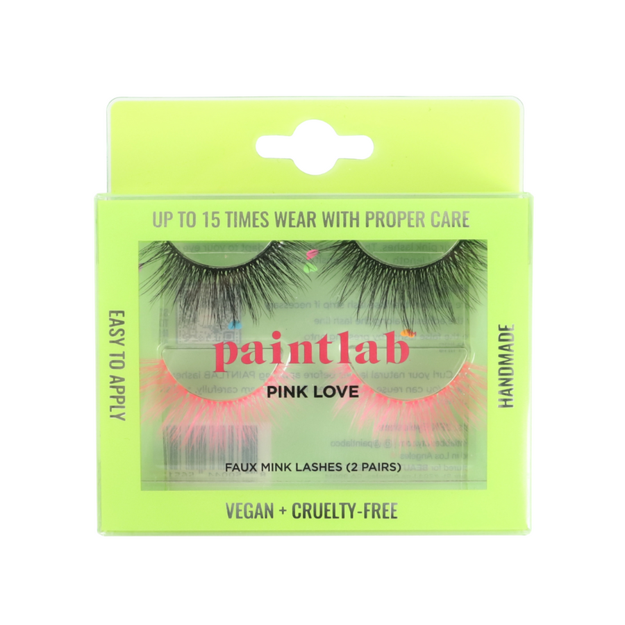 Pink Love Lashes Boxed