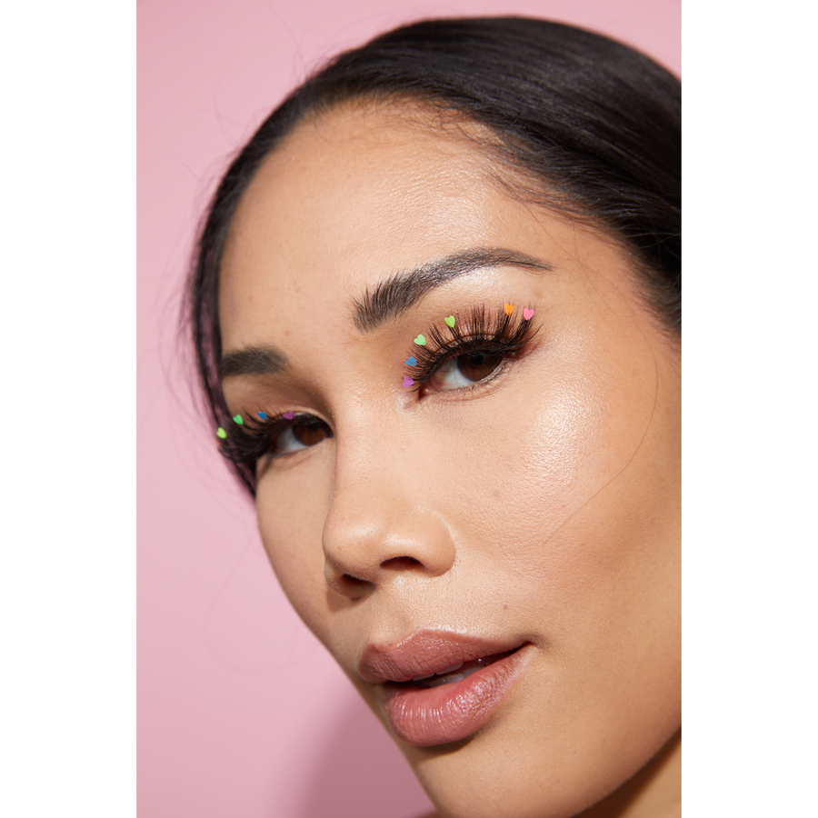 Girl using Pure Love Lashes