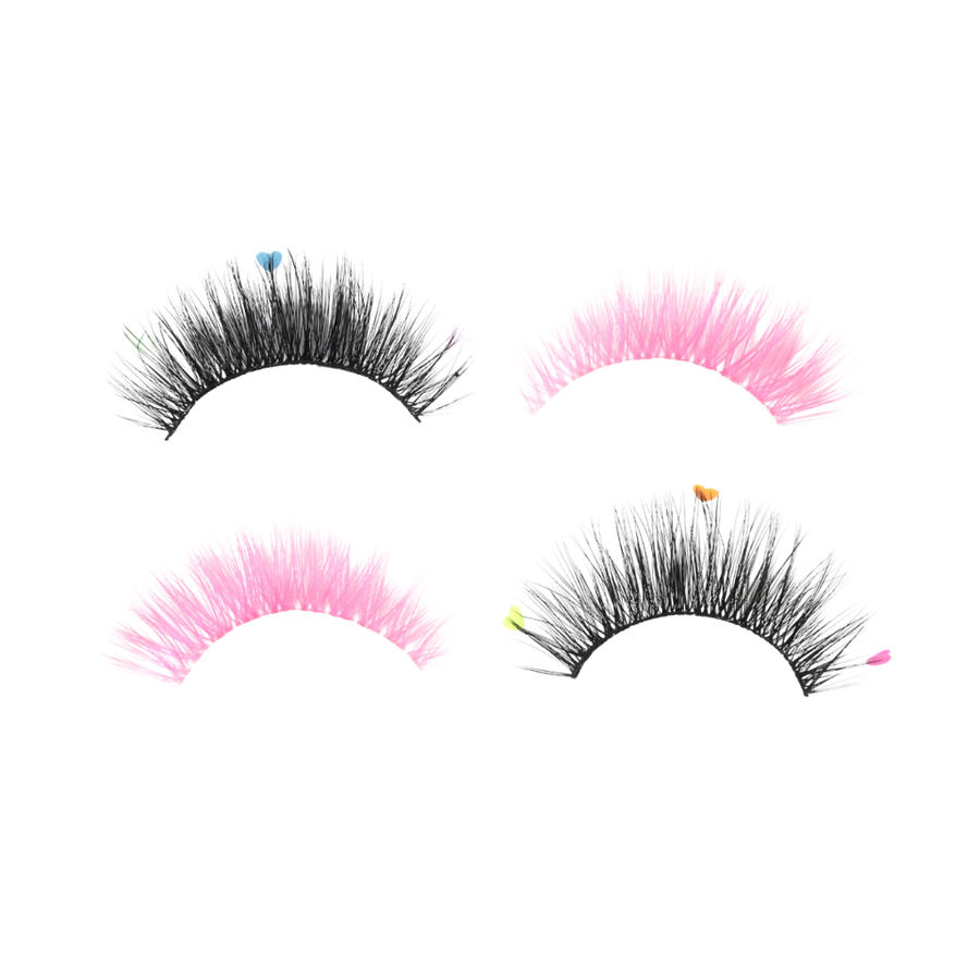 Pink Love Lashes Samples
