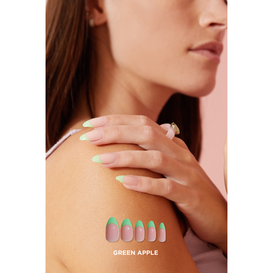 Green Apple Press-on Nails - PaintLab