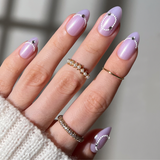 Paintlab Pearl Romance Nail Stickers on Hand