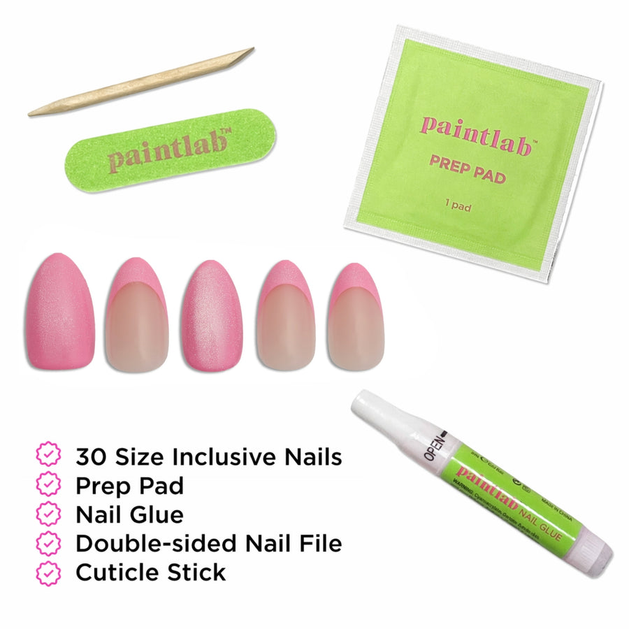 Pink Sunset Glitter - PaintLab
