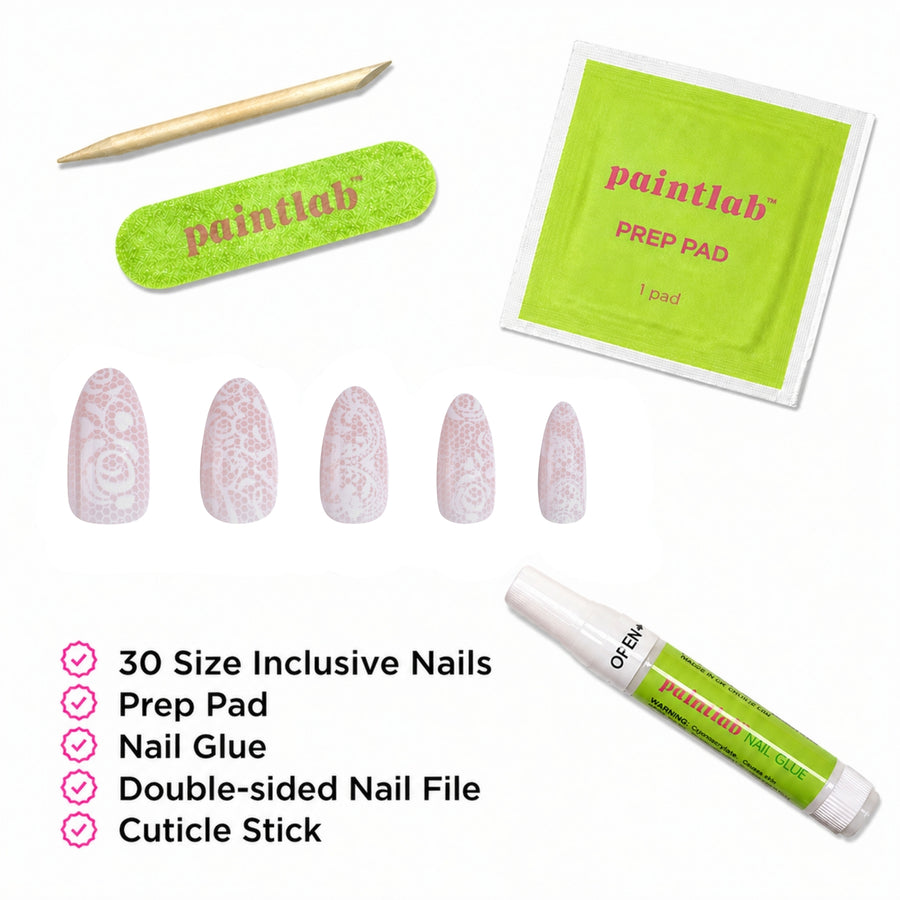 Beige Lace Almond - PaintLab