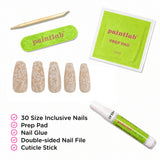 Beige Lace Coffin - PaintLab