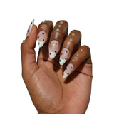 Bejeweled Almond Press-On Nails - PaintLab
