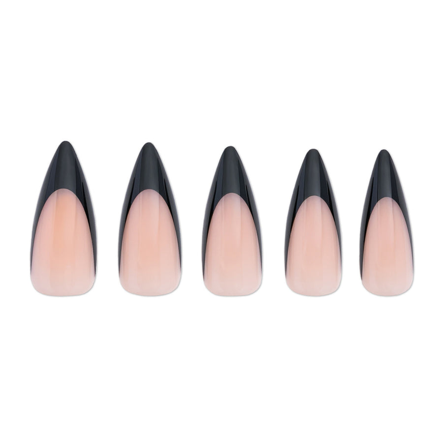 Black Stiletto Press-On Nails - PaintLab