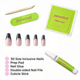 Black Swan Coffin Press-On Nails - PaintLab