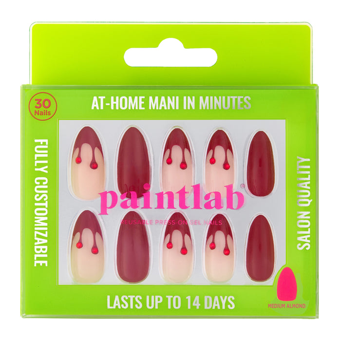 Bloody Good Almond Press-On Nails