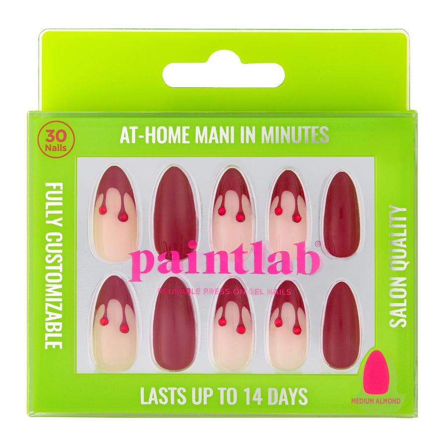 Bloody Good Almond Press-On Nails