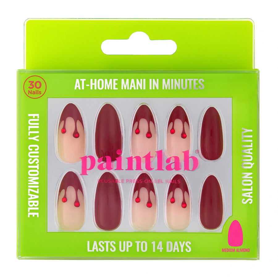 Bloody Good Almond Press-On Nails