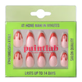 Bloody Red Short Almond Press-On Nails - PaintLab