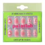 Blushing Oval Bows Press-On Nails - PaintLab