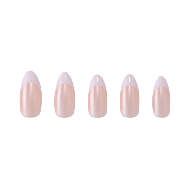French Chrome Press On Nails Unboxed