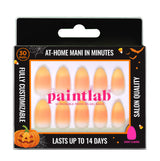 Candy Corn Short Almond Press-On Nails - PaintLab