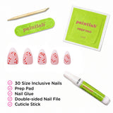 Candyland Short Almond Press-On Nails - PaintLab