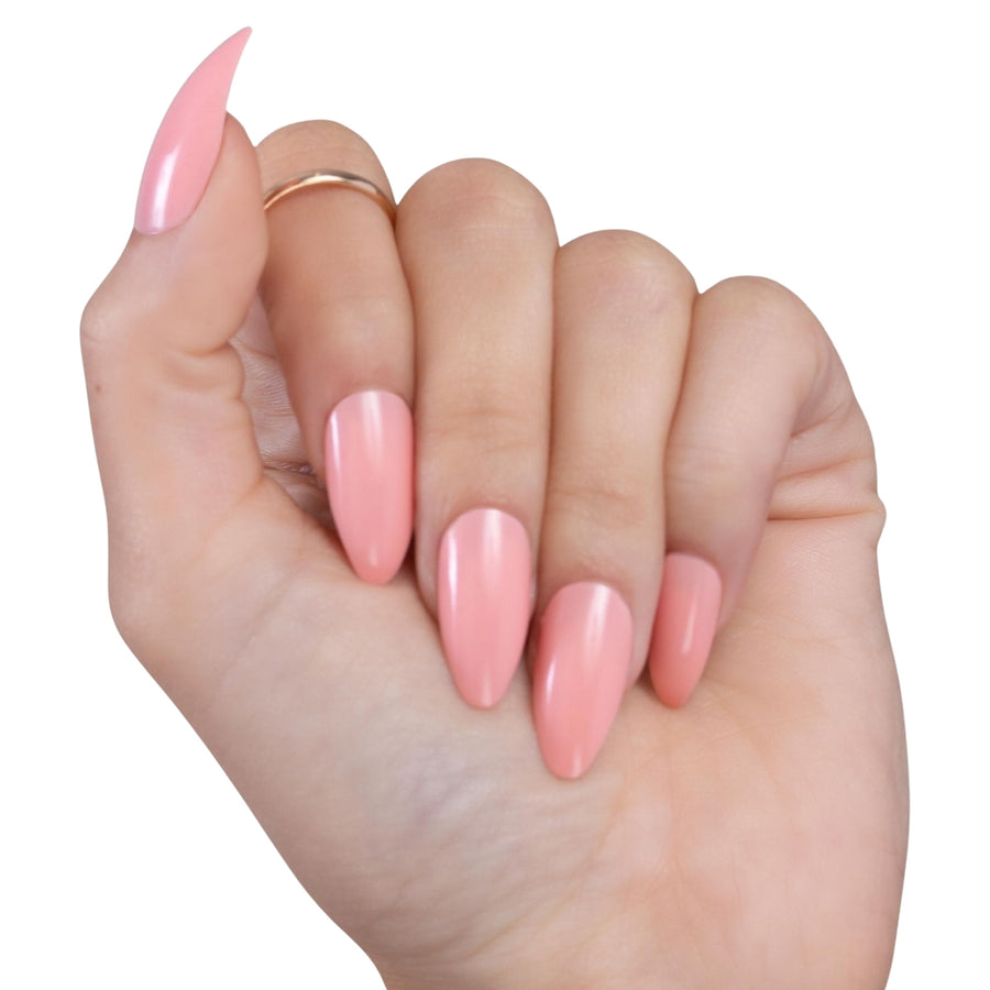 Cantaloupe Almond Press-On Nails - PaintLab