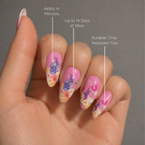Capri Almond Press-On Nails - PaintLab