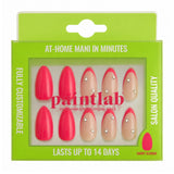 Celestial Pink Short Almond Press-On Nails - PaintLab