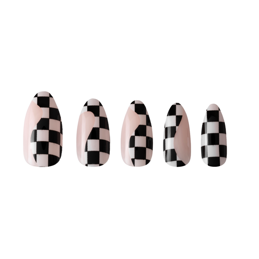 Unboxed Checkmate Press-on Nails
