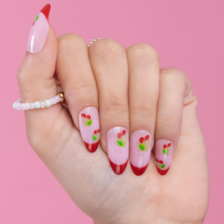 Cherry Press-on Nails