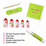 Cherry Almond Press-On Nails - PaintLab