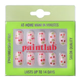 Cherry Bomb II in Oval Press-On Nails - PaintLab