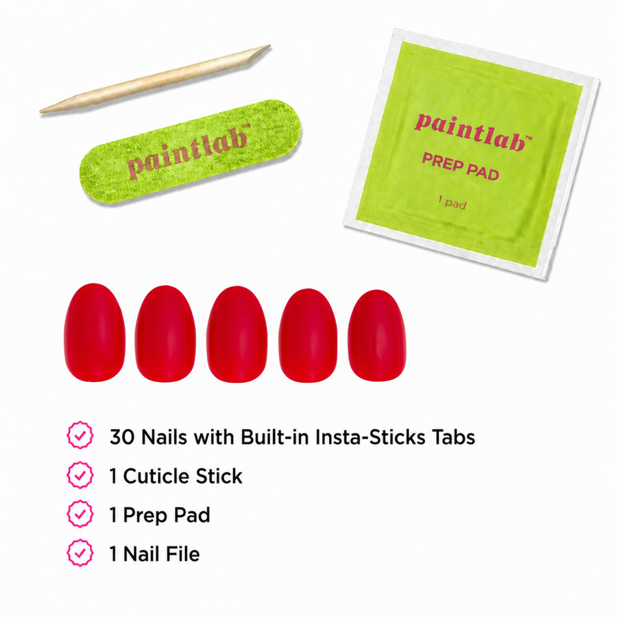 Cherry Pop Instant Stick Mani
