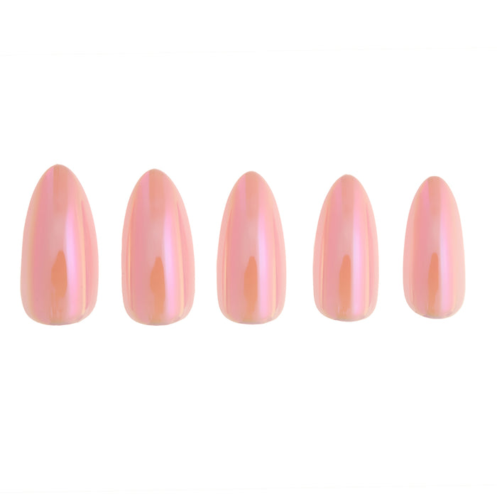 Cotton Candy Chrome Press-On Nails - PaintLab