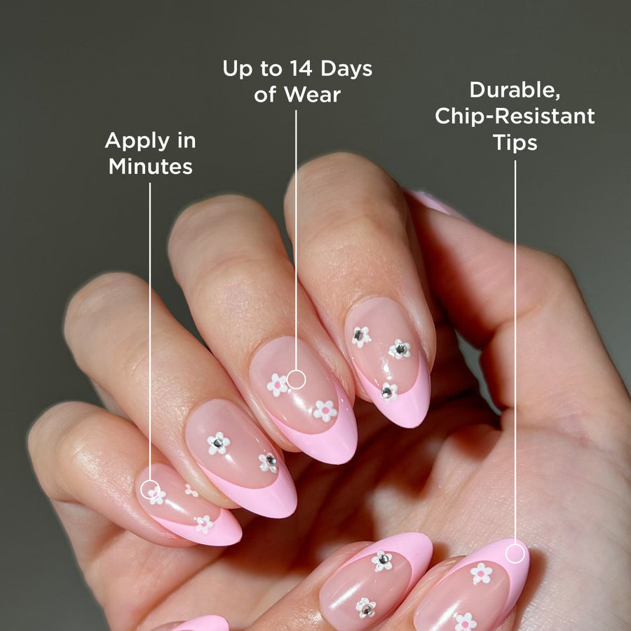 Daisy Glam Press-On Nails - PaintLab
