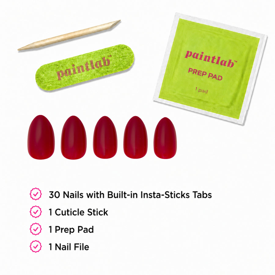 Dark Cherry Instant Stick Mani