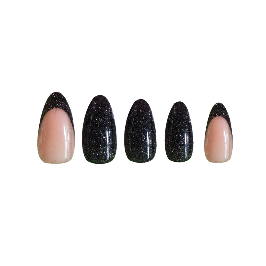 Disco Ball Almond Press-On Nails - PaintLab