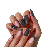 Disco Ball Almond Press-On Nails - PaintLab