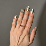 Enchanted Pine Short Almond Press-On Nails - PaintLab