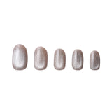 English Rose Oval Press-On Nails - PaintLab