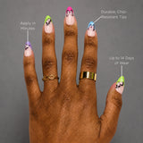 Flutter Almond Press-On Nails - PaintLab