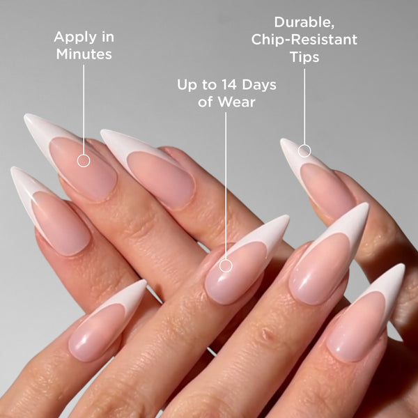 French Stiletto Press-On Nails - PaintLab