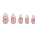 Frenchie Kiss Almond Press-On Nails - PaintLab