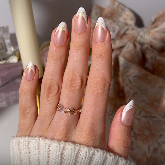 Frenchie Bow Press-On Nails - PaintLab