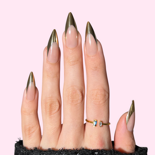 Gold Chrome Stiletto - PaintLab