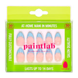 Glittering Mermaid Short Almond Press-On Nails - PaintLab