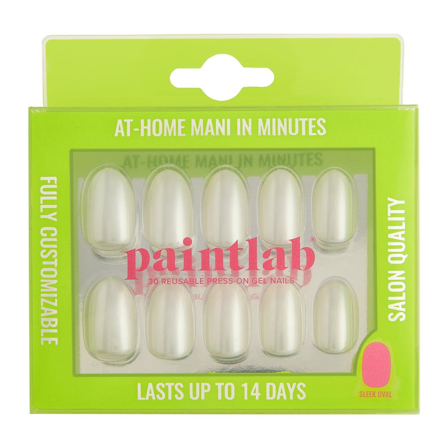 Glossy Glaze Oval Press-On Nails - PaintLab
