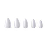 Glossy Glazed Short Almond Press-On Nails - PaintLab